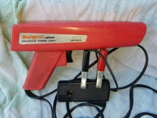 Vintage Sunpro Actron Iii Inductive Timing Light Cp7504 Usa