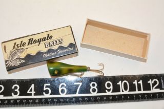 Old Wooden Isle Royal Plunker Lure In The Box Frog Color A