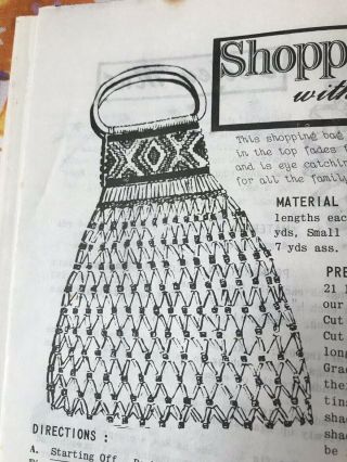 DIAMOND PLASTICS Arbee PATTERN BOOK Vintage Tubing Handbag Coat Hangers 1960s 4