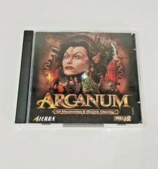 Arcanum Of Steamworks & Magick Obscura RPG Collectible Vintage Big Box PC Game 4