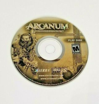 Arcanum Of Steamworks & Magick Obscura RPG Collectible Vintage Big Box PC Game 5