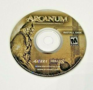 Arcanum Of Steamworks & Magick Obscura RPG Collectible Vintage Big Box PC Game 6