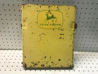 John Deere 110 112 Tractor Vintage Oem Metal Round Fender Upper Draft Plate