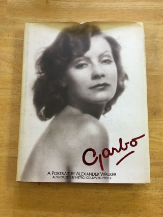 Garbo A Portrait By Alexander Walker Vintage Hollywood Pictorial Biography