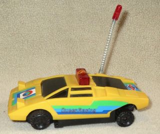 Vintage Battery - Operated Yellow Bump 