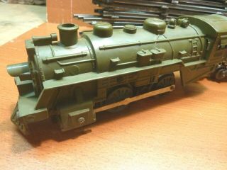 Vintage US Army Military Electric Toy Train Set Type O 2