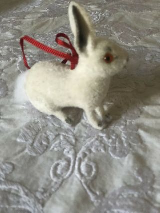Vintage Wagner West Germany Bunny Rabbit Christmas Ornament Kunstlerschutz 5