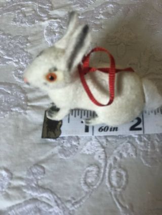 Vintage Wagner West Germany Bunny Rabbit Christmas Ornament Kunstlerschutz 6