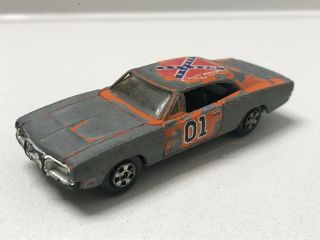 Ertl Vintage 1981 The Dukes Of Hazzard General Lee Dodge Charger W/ Flag