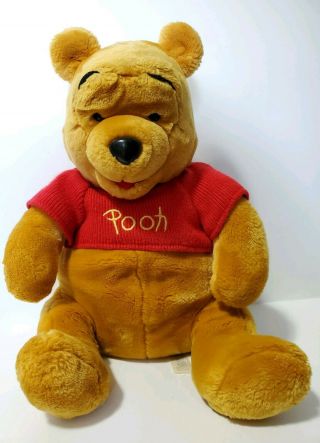 The Walt Disney Company Vintage Winnie The Pooh Bear Plush Stuffed Animal 13 "