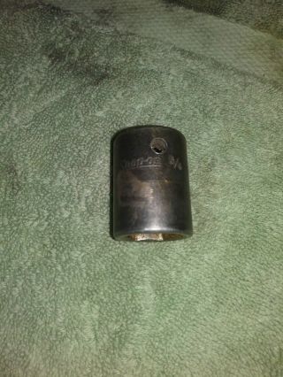 Vintage Snap On 1/2 " Drive 6pt 3/4 " Socket P - 240,  Made In Usa
