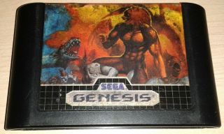 Altered Beast Sega Genesis Vintage Classic Retro Game Cartridge