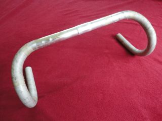 Mid 1970’s Vintage Raleigh Italienne Alloy Road Handlebar 42cm Wide X 25.  4 Mm Di