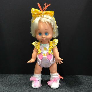 Vintage 1990 Galoob Baby Face Doll - So Sorry Sarah