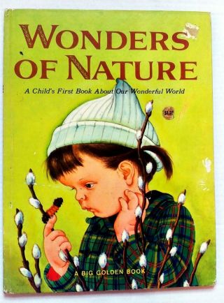 Wonders Of Nature Eloise Wilkin Vintage 1974 Children 