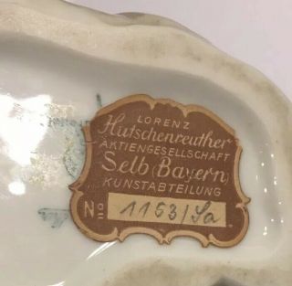 Vtg Hutschenreuther Selb Bayern Kunstabteilung Porcelain Cat Figurine Germany 6