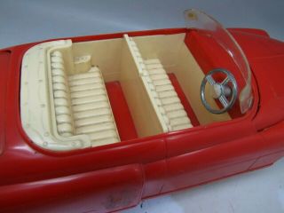 Vintage TRIANG CADILLAC CONVERTIBLE CAR 290 WITH TOOLS SCALE MODEL 4