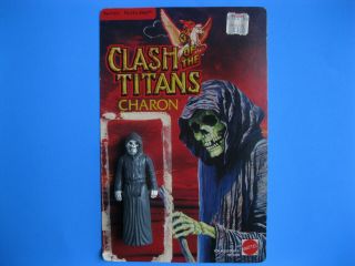 Vintage 1980 Clash Of The Titans Charon 3 3/4 Figure & Cardback