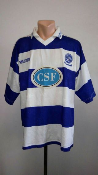 Football Shirt Qpr Queens Park Rangers Home 1993/1994 Clubhouse Vintage Sz L