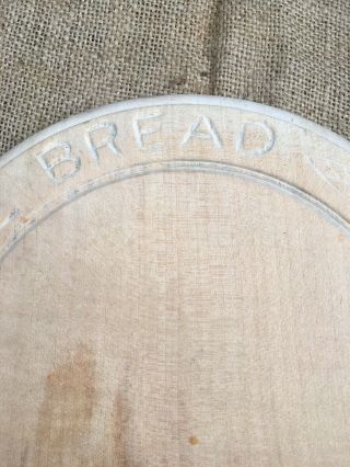 Vintage Bread Board TAYLOR ' S SUNSHINE BREAD Carved Wooden Bread Board Taylors 4