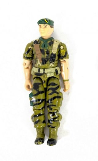 Vtg 1987 Falcon V1 G.  I.  Joe Action Figure Green Beret Hasbro