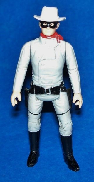 Vintage 1980 The Lone Ranger Toy Action Figure Made In Hong Kong
