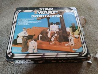 Vintage Star Wars Droid Factory Playset With Box 1979 Kenner