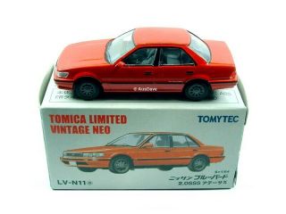 Tomica Limited Vintage / Lv - N11a Nissan Bluebird 2.  0 Sss (red) -.