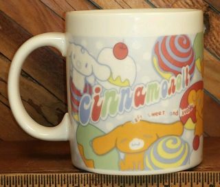 Sanrio Cinnamoroll Vintage Ceramic Coffee Mug with Lid Very Rare Hard to Find 5