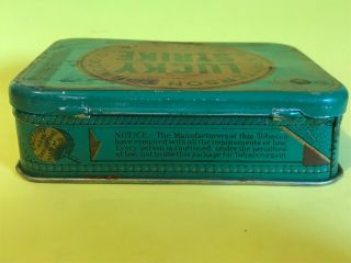 Vintage R.  A.  Patterson Tobacco Lucky Strike Pocket Tin,  Richmond,  VA 4