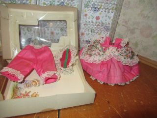 Vintage Vogue Ginny Doll 8 " Bo Peep Outfit Tagged
