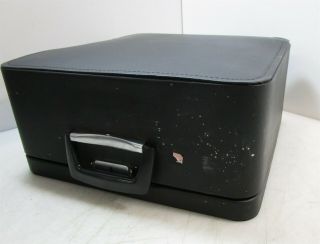 Vintage Olympia DeLuxe Portable Typewriter W/Case 7