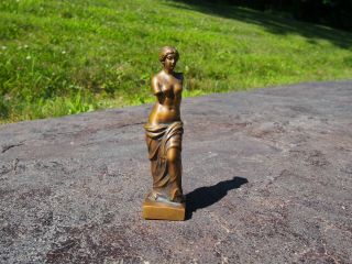 Vintage " Venus De Milo " Bronze Sculpture Numbered