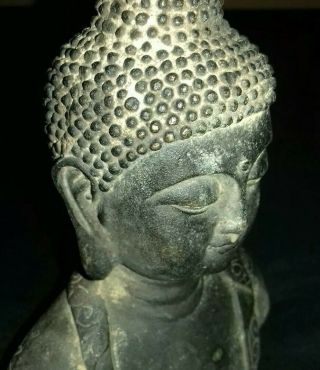 Vintage Chinese Bronze Buddha Bodhisattva Statue Firgure Ornament Bust