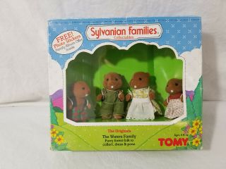 Sylvanian Families Vintage 1985 Waters Family