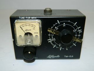 Vintage Radio Lafayette R.  F.  Frequency Ham Cb Indicator Meter