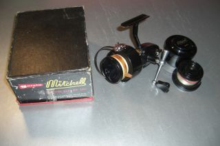 Mitchell Model 300 Open Face Spinning Reel With Spare Spool