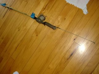 Vintage Great Lakes Fishing Rod And Reel Dr