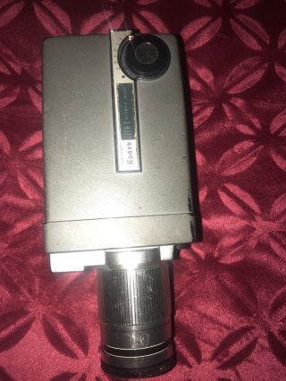 Vintage Kodak ZOOM 8 MOVIE Camera Automatic f/1.  9 with booklet 4