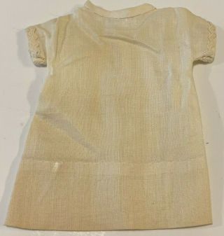 Vintage Doll Dress 4 " Long For Small Bisque Or Other G70