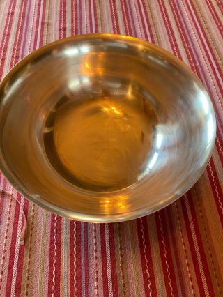 Vintage Bailey Banks & Biddle Silver Plate Ep 12 In Paul Revere Footed Bowl
