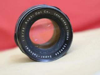 Asahi Pentax - Takumar 55mm F2 Lens - M42 Screw Mount Vintage