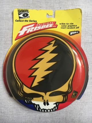 Vintage Wham - O Grateful Dead Frisbee Steal Your Face 0004