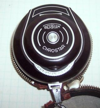 Vintage Bertram Chrostar Light Meter,  Germany