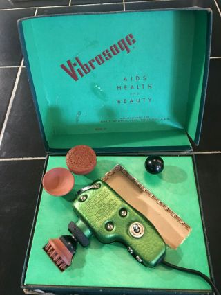 Vintage Antique Vibrosage Massager / Vibrator,  1930 