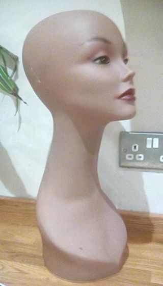 vintage mannequin head shop display hat wig mannequin 2