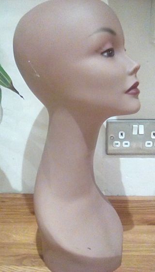 vintage mannequin head shop display hat wig mannequin 7