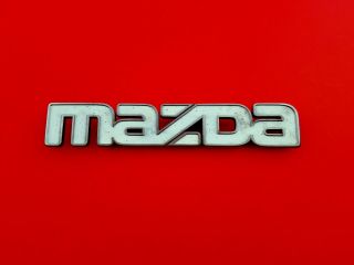 87 88 89 Mazda B2200 Front Grille Emblem Badge Symbol Sign Logo Oem (1989)
