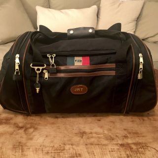 Vintage Lark Travel Duffle Bag Carry On Suitcase Multi Pocket W/ All Locks&keys