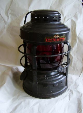 Vintage Embury Luck - E - Lite,  No.  25 Kerosene Lantern,  R.  R.  ?? Highway ?? No Res.